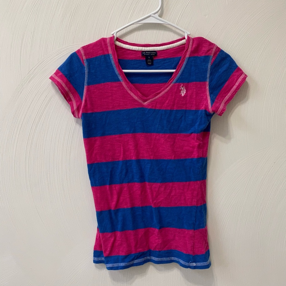 V neck Polo shirt